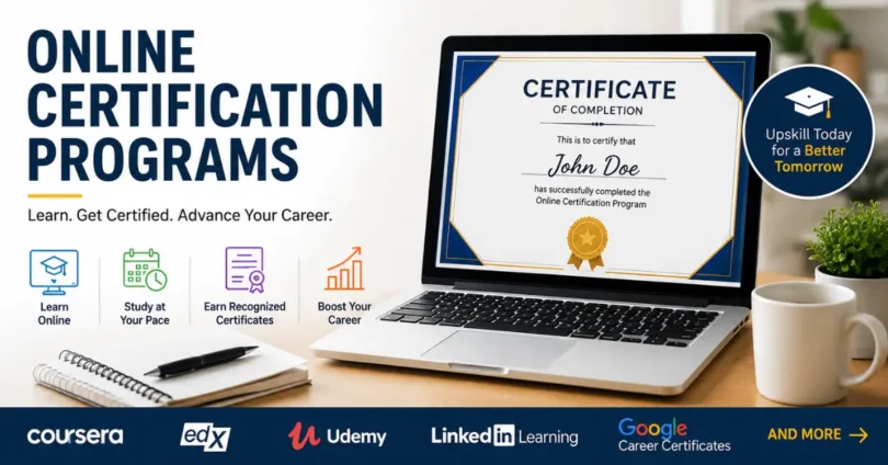 online certification programs